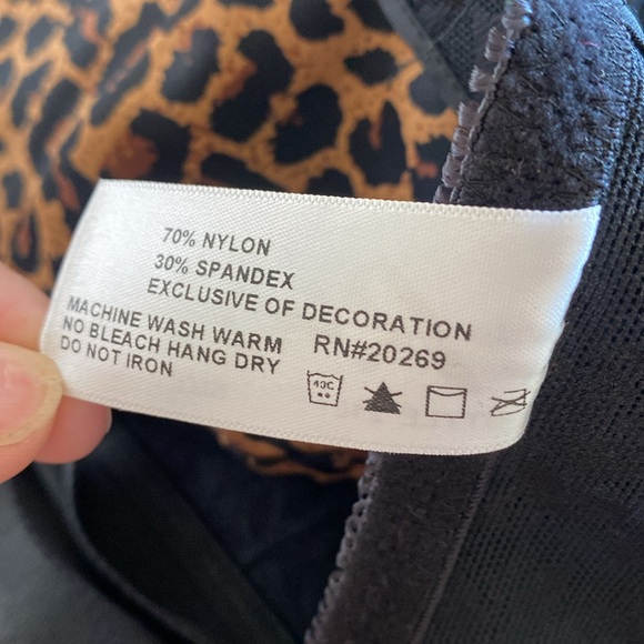 🐆 RAGO RETRO BRA PINUP VINTAGE SEXY LEOPARD - Picture 8 of 9